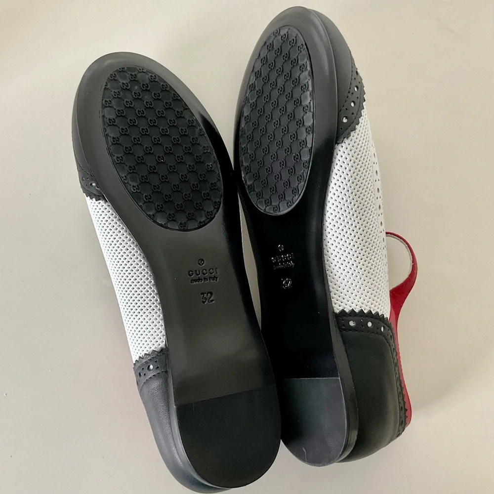 Gucci Little Kids ballet flats with dustbag size EU32/US1 - Picture 7 of 16